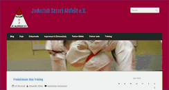 Desktop Screenshot of judo-in-alsfeld.de