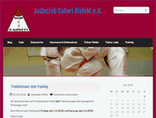 Tablet Screenshot of judo-in-alsfeld.de